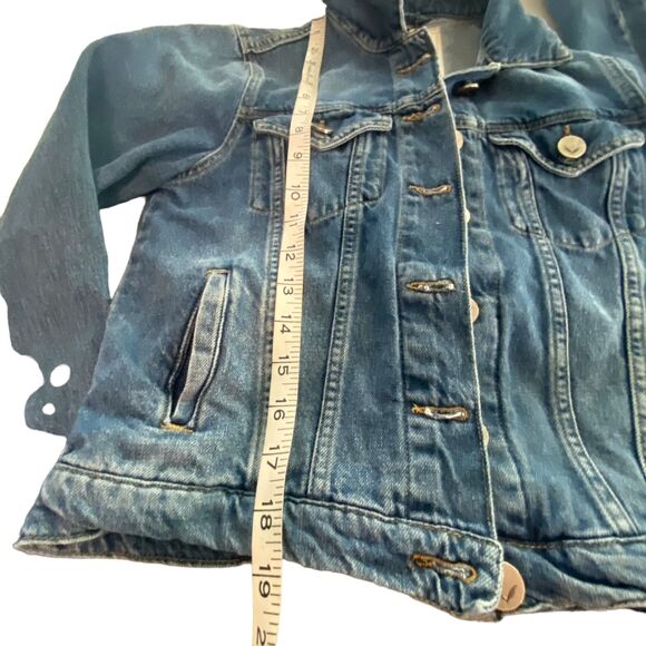 It's Only Rock and Roll Women Denim Jeans Jacket Small - Picture 10 of 11